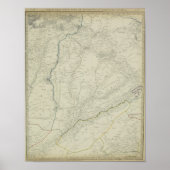 Karte der River Systems Poster (Vorne)