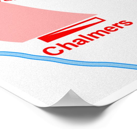 Karte der Schlacht gegen Franklin im Zivilen Ameri Poster (Ecke)