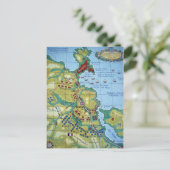 Karte der Schlacht von Corunna (Stehend Vorderseite)