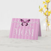 Karte der Schmetterlings-Mutter Tages (Gelbe Blume)