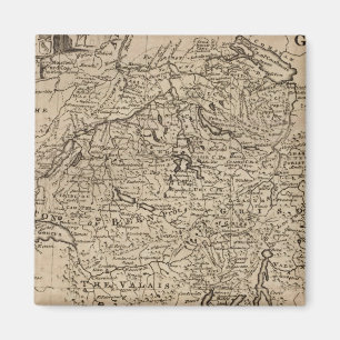 Karte der Schweiz Magnet