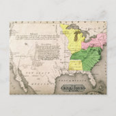 Karte der Staaten (Vorderseite)