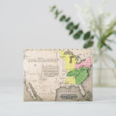 Karte der Staaten (Stehend Vorderseite)