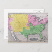 Karte der Staaten (Vorne/Hinten)