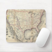 Karte der Staaten Mousepad (Mit Mouse)