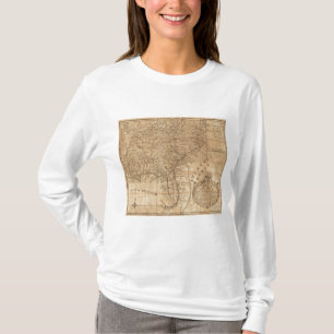Karte der Staaten von Virginia und von T-Shirt