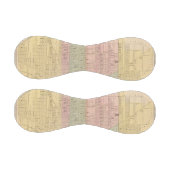 Karte der Stadt Detroit Baseball (Paneele)