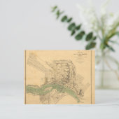 Karte der Stadt Richmond, Virginia (1858-1864) (Stehend Vorderseite)