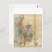 Karte der Stadt Rochester New York (1879) (Vorne/Hinten)