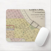 Karte der Stadt St. Cloud, Minnesota Mousepad (Mit Mouse)