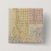 Karte der Stadt St. Peter, Minnesota Button (Vorderseite)