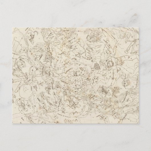 Karte der Sternbilder (Vorderseite)