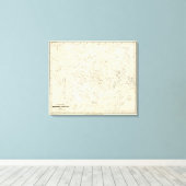 Karte der Sternbilder 2 Leinwanddruck (Insitu (Holzboden))