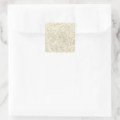 Karte der Sternbilder 2 Quadratischer Aufkleber (Tasche)