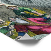 Karte der Sternbilder des Nordens Poster (Ecke)