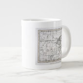 Karte der Sternbilder XIV Jumbo-Tasse (Vorderseite Rechts)