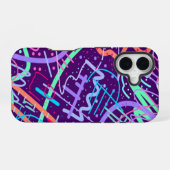 Karte der Sterne iPhone 16 Hülle (Rückseite (Horizontal))