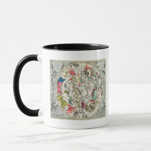 Karte der südlichen Hemisphäre Tasse (Links)