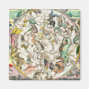 Karte der südlichen Hemisphäre, 'vom Celestia Magnet