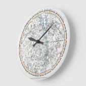 Karte der südlichen Hemisphäre XXVIII Große Wanduhr (Winkel)