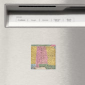 Karte der südlichen Staaten Magnet (In Situ (Geschirrspüler))