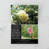 KARTE der Tag der Single-Mamma-Mutter (Innenseite)