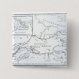 Karte der Teile von Europa und von Asien Button