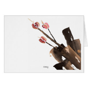 Karte der Tulpe-drei