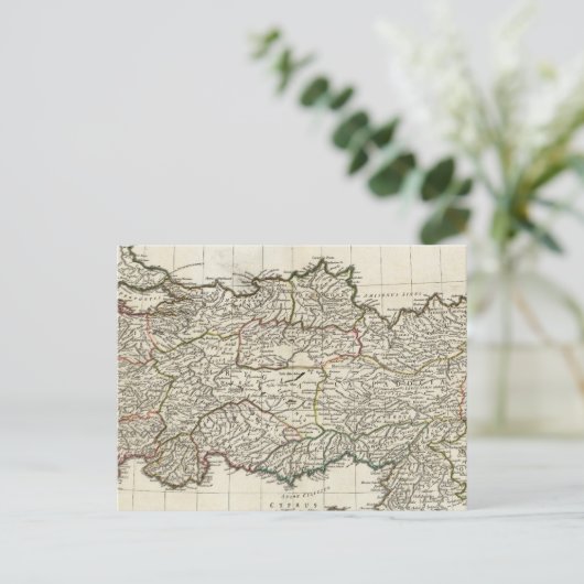 Karte der Türkei (Stehend Vorderseite)