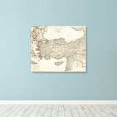 Karte der Türkei Leinwanddruck (Insitu (Holzboden))