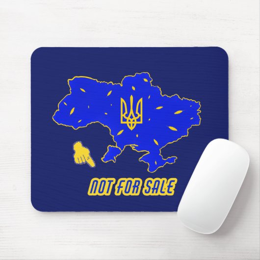 Karte der Ukraine Mousepad (Mit Mouse)