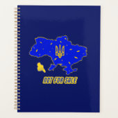 Karte der Ukraine Planer (Vorderseite)