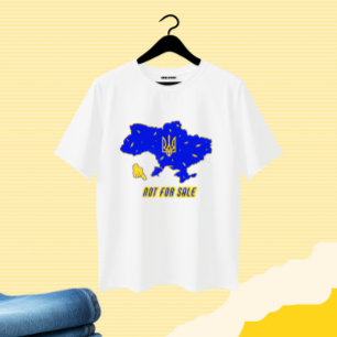 Karte der Ukraine T-Shirt