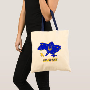 Karte der Ukraine Tragetasche