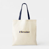 Karte der Ukraine Tragetasche (Rückseite)