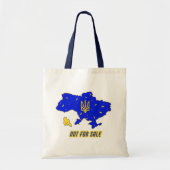 Karte der Ukraine Tragetasche (Vorne)
