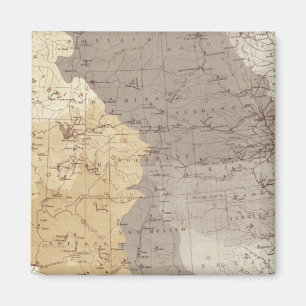 Karte der US-Dürregebiete Magnet