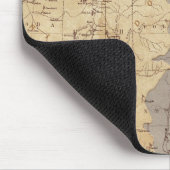 Karte der US-Dürregebiete Mousepad (Ecke)