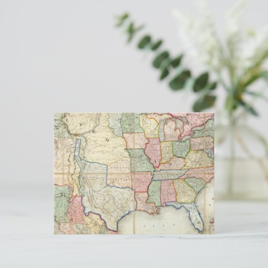 Karte der USA (Stehend Vorderseite)