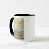 Karte der USA 2 Tasse (Vorderseite Links)