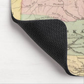 Karte der USA 3 Mousepad (Ecke)