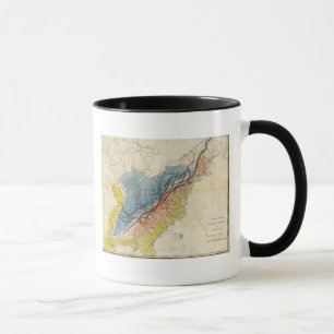Karte der USA 3 Tasse