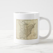 Karte der USA Jumbo-Tasse (Rechts)