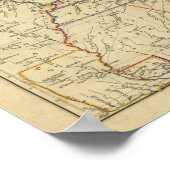 Karte der USA Poster (Ecke)