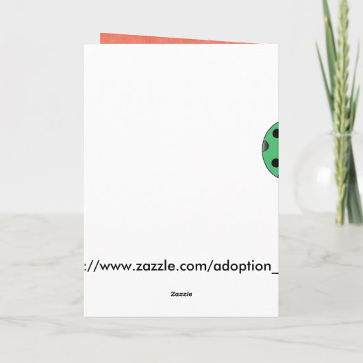 Karte der Valentinstag des Sohns (Rückseite)