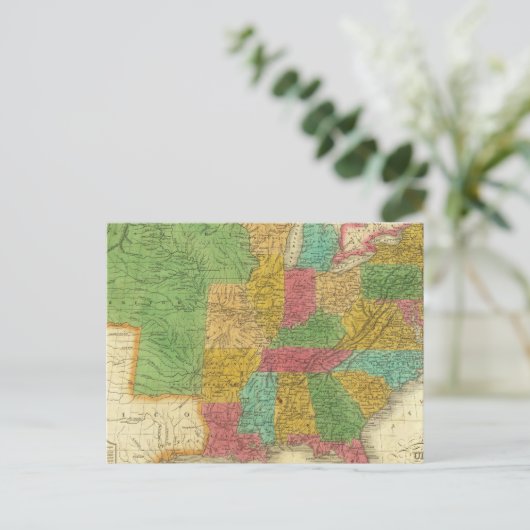 Karte der Vereinigten Staaten (Stehend Vorderseite)