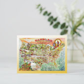 Karte der Vereinigten Staaten c1890 (Stehend Vorderseite)