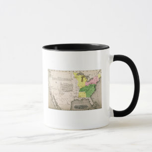 Karte der Vereinigten Staaten Tasse