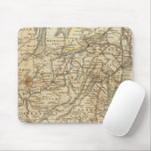 Karte der Vereinten Staaten 3 Mousepad (Mit Mouse)