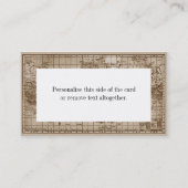 Karte der Welt (Rückseite)